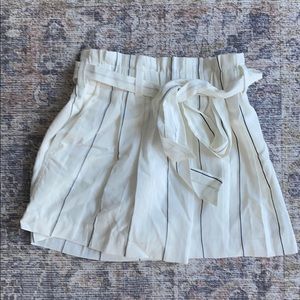 Paper bag shorts (worn once!)